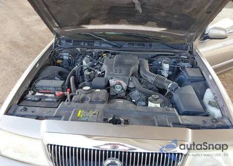 2004 Mercury Grand Marquis Gs из США, поврежденный, VIN 2MEFM74W94X627257